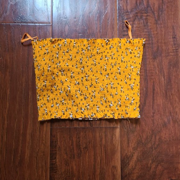 Free with purchase Garage floral The Smocked Tube Top! XS - Picture 3 of 4